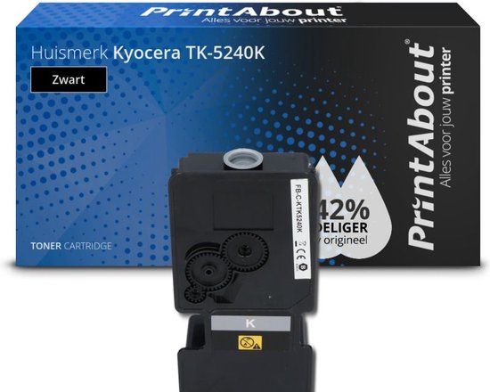 PrintAbout Compatible Toner TK-5240K Black for Kyocera - 4500 pages