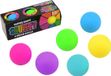 JohnToy Stressbal 50mm set 3 stuks Handtrainers Neon Kleur random