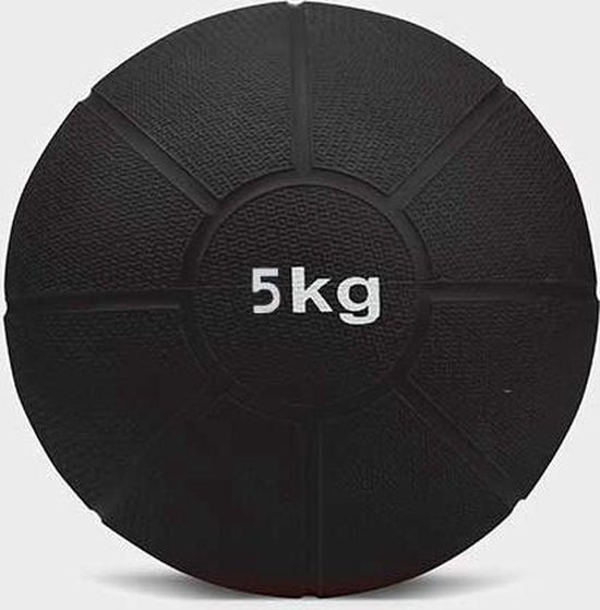 Matchu Sports Medicine bal- 5 kg - Zwart