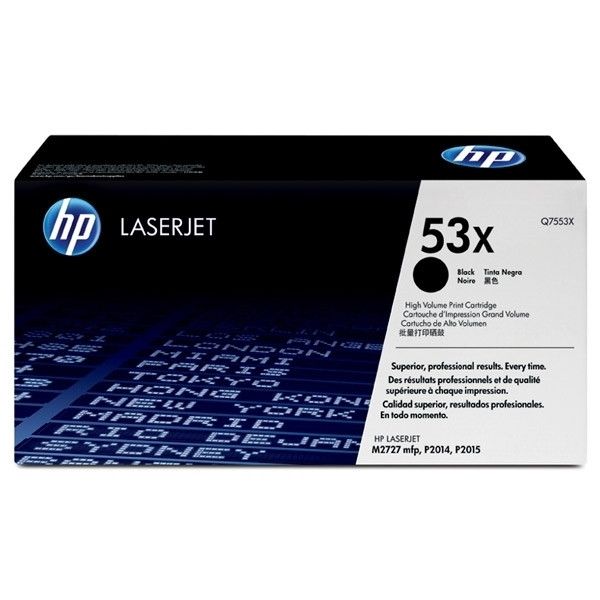 HP LaserJet Q7553XC contract toner cartridge zwart