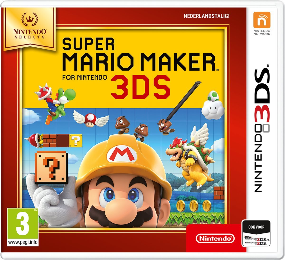 Nintendo Super Mario Maker for Nintendo 3DS NL Nintendo 3DS