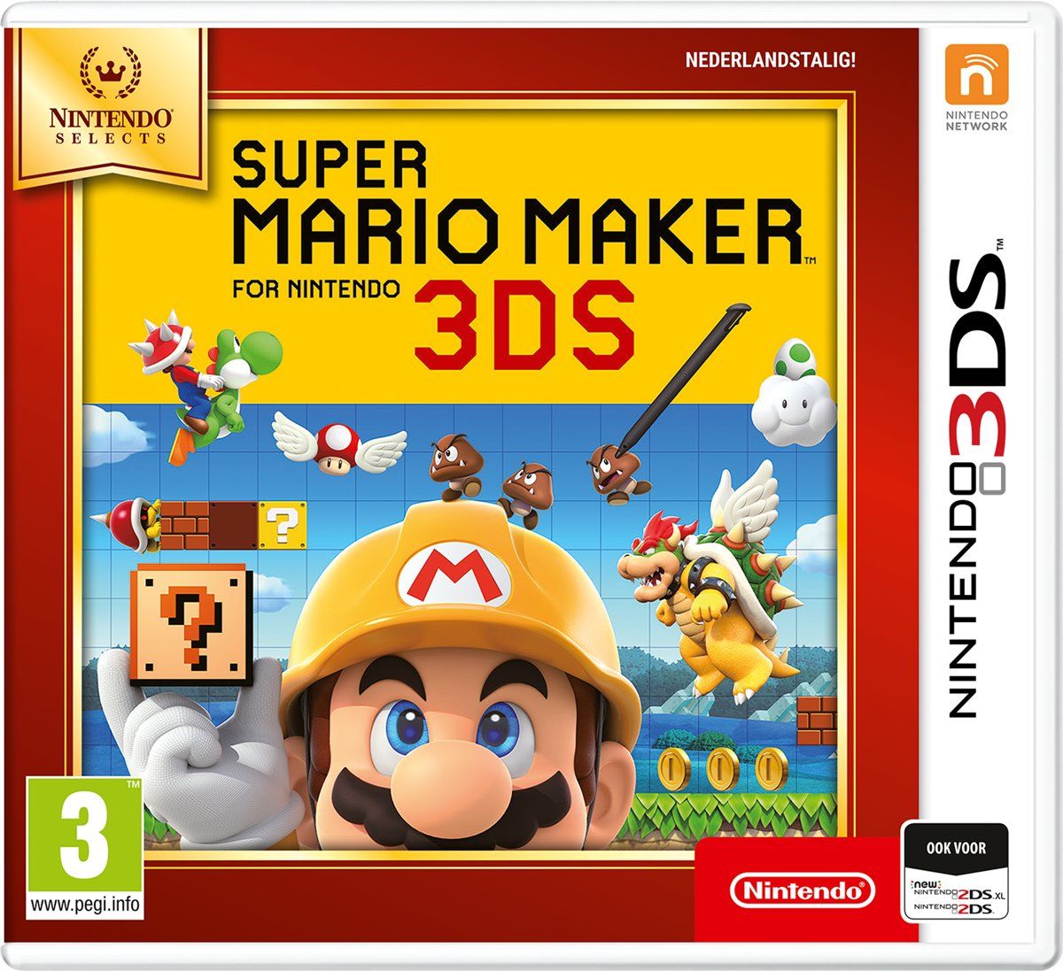 Nintendo Super Mario Maker for Nintendo 3DS NL - Actie & Avontuur - 3+