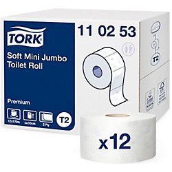 Tork Soft Mini Jumbo Toilet Roll - Wit