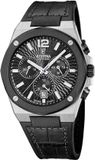 Festina F22003/4 Polshorloge Chronograaf Heren Zwart Leer Saffierglas 10 ATM
