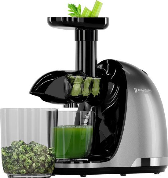 KitchenBrothers Slowjuicer - 700ml - Grijs