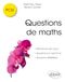 Questions Icecat Questions de maths PCSI