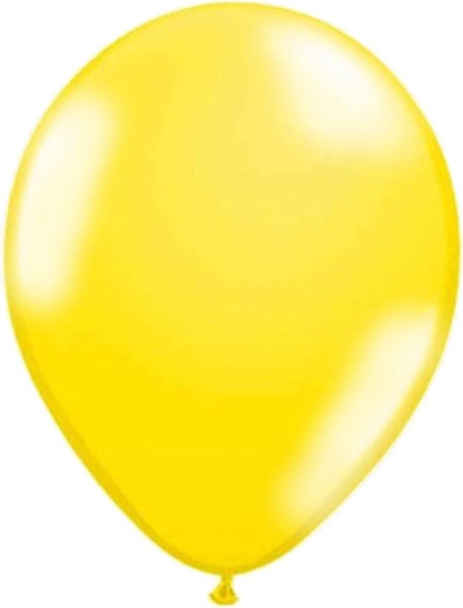 Folat 19133 ballonnen geel - 50 stuks - 30cm