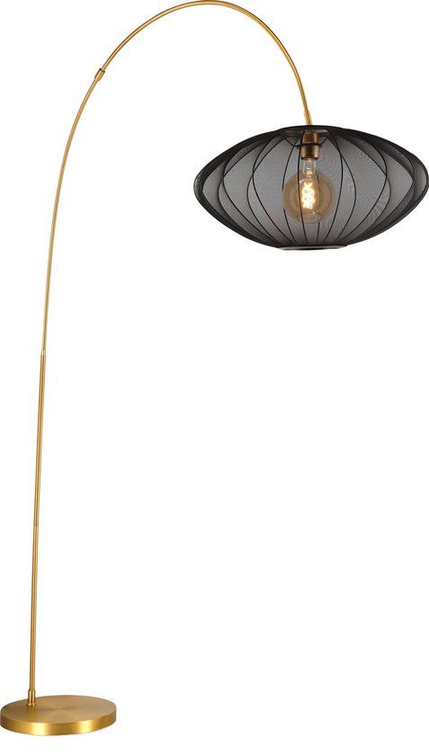 Lucide CORINA - Booglamp - 1xE27 - Zwart