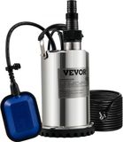 Merkloos Vuilwaterpomp 550W Dompelpomp 230V Tuinpomp debiet 9500L/u