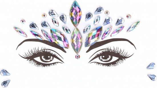 Le DesirShotsShots - Le Désir Shots Le Désir Dazzling Crowned Face Bling Sticker opal