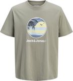 JACK&JONES JJPERRY TEE SS CREW NECK Heren T-shirt - Vetiver - Maat M