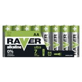 Ladron Raver Alkaline Batterijen AA - Penlite LR6 - 1.5V - 8 stuks