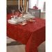 Calitex tafelkleed van stof, 150 x 250 cm, rood