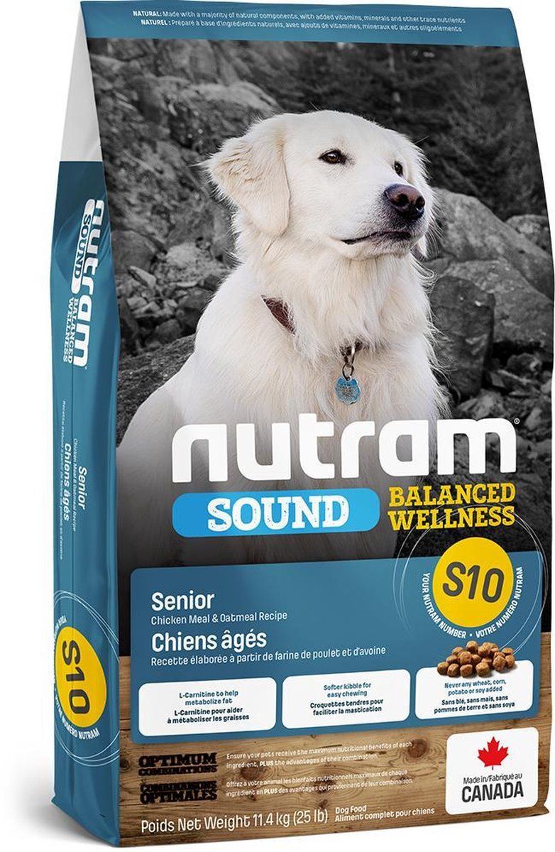 Nutram Senior Dog S10 11,4 kg
