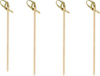 DEPA® Prikker - knoopprikker - Bamboe - 100mm - naturel - 250 stuks