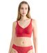 Sloggi ZERO Feel Bliss Festive Bralette Dames Beha - ROOD