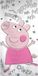 Peppa Pig serviette - 70 x 140 centimètre - Peppa Big serviette de plage - 100% coton