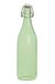 Excelsa Happy Color Glad fles, 1 liter, glas, groen, 8 x 8 x 30 cm