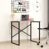 [en.casa] Bureau Tjeldsund 75x90x60 cm eiken