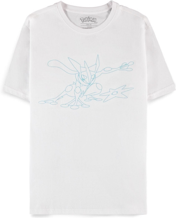Difuzed Pokémon - Greninja - White Men's Short Sleeved T-shirt