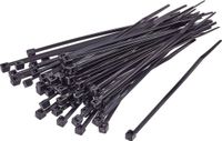 TRU COMPONENTS 1592860 TC-CVR200ABK203 Kabelbinder 200 mm 3.60 mm Zwart UV-stabiel 100 stuk(s)