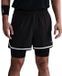 Nike Dri-FIT DNA 2-in-1 Heren Basketbalshort - Zwart/Wit - Maat M