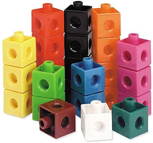 Learning Resources Snap Cubes (Set van 500) Kubus Tellers, Klaslokaal Wiskunde Benodigdheden, Docent Aids