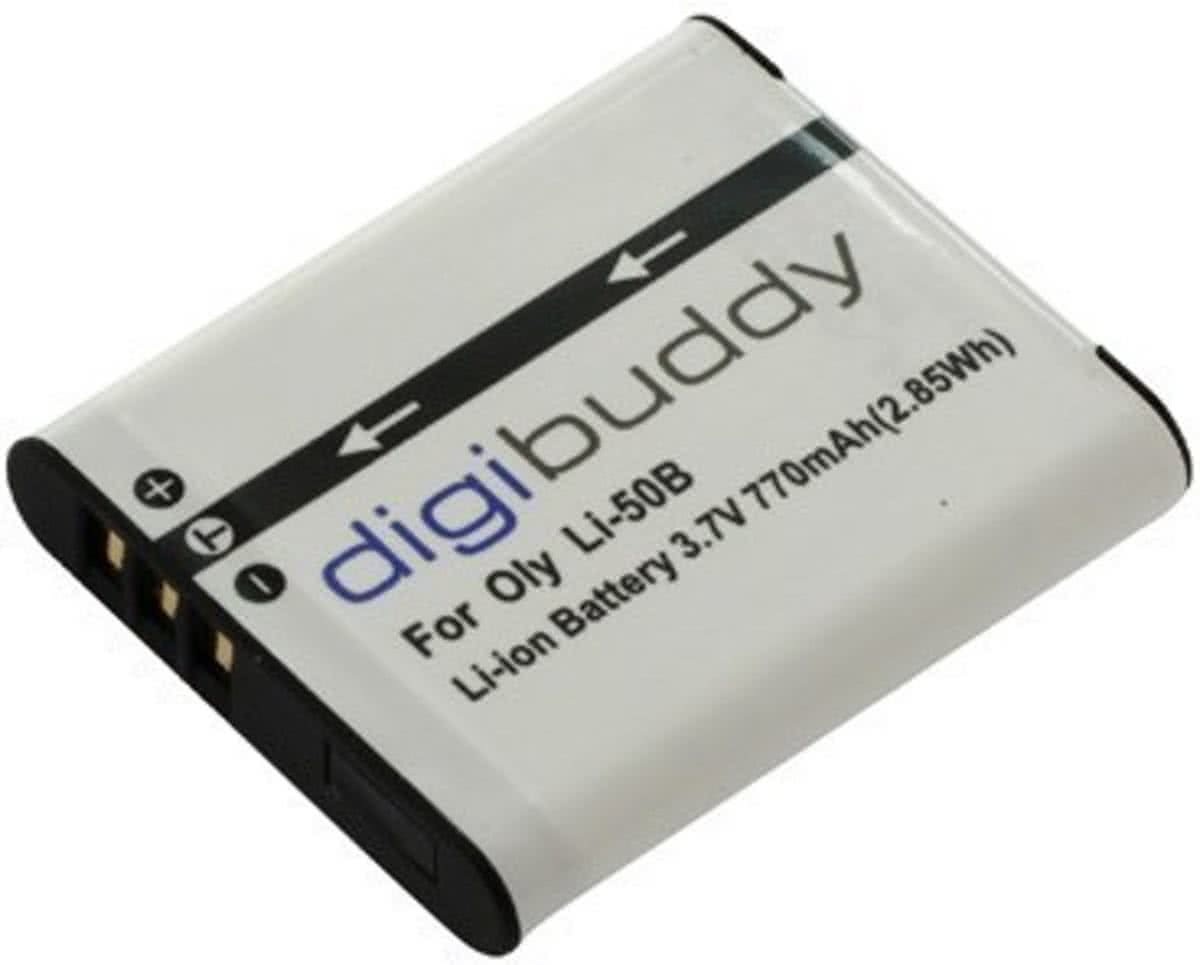 Digibuddy Accu voor Olympus LI-50B Pentax D-Li92 DB-100 ON2687