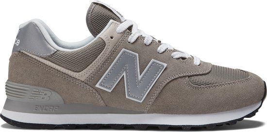 New Balance ML574 Heren Sneakers - Grijs Maat 43 - Suède - 2023