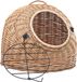vidaXL Kattendrager 60x45x45 cm natuurlijk wilgenhout