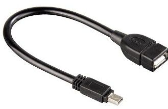 Hama 00039626 USB-kabel - 0,15 m - Zwart