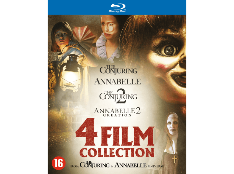 Annabelle 1 & 2 + The Conjuring 1 & 2 - Boxset - Blu-ray