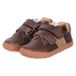 Bisgaard Unisex Barefoot Ricco Sneakers voor kinderen, donkerbruin, 26 EU Breed