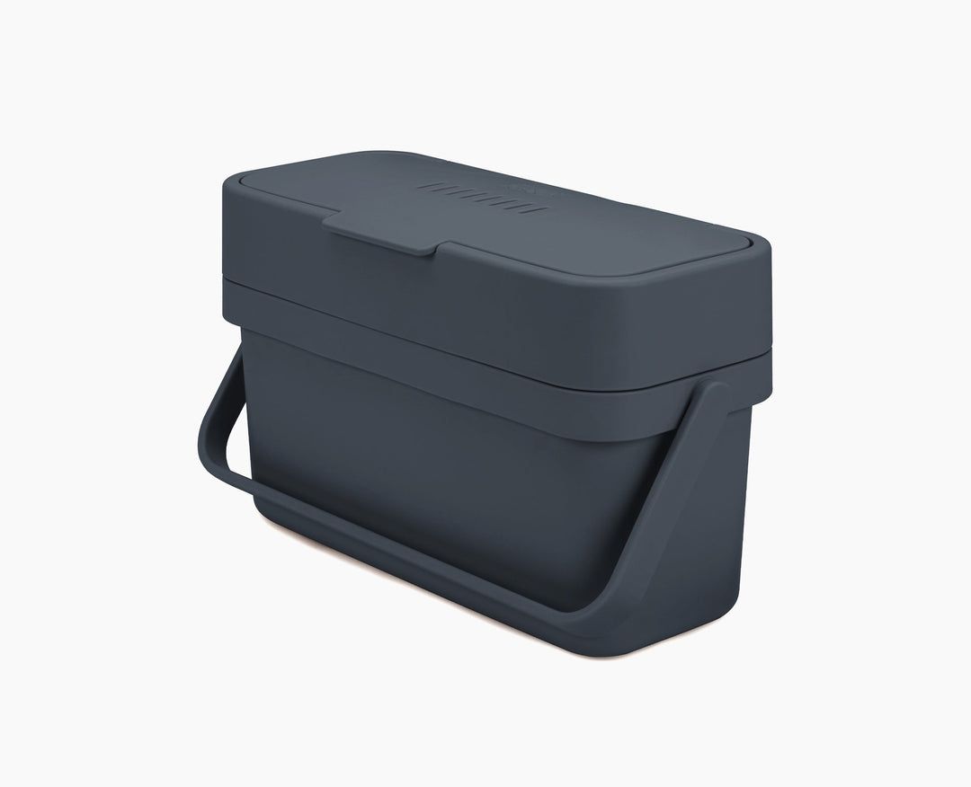 Joseph Joseph Compo Food Afvalemmer - 4L - Grijs - Rechthoekig