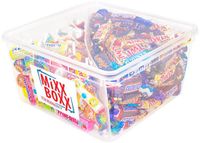 Mixxboxx Bol 'Let's celebrate' feestbox - mix snoep & chocolade - 1010g