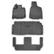 OMAC 2499444 Ensemble de tapis de sol ETP (élastomère thermoplastique), noir