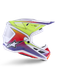 Alpinestars Casque S-M7 Fuse ECE 22.06 Blanc Jaune Fluo Violet Brillant, Taille: XS