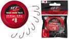 Magic Trout 8 Trout Hook Paste rood Ø0,18mm 200cm 7Stück