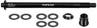 Topeak Thru-axle Pitch 1.0mm Thread Sram Udh Bagagedrager Zilver