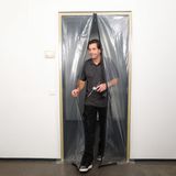 Primacover Magnetic stofdeur A-super handig, geen last meer van rits-deur sluit vanzelf door magnetische sluiting