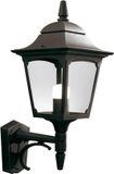 Elstead Lighting LED Wand Buitenlamp Chapel | 1X E27 Max 60W | IP44 | Dimbaar | Black