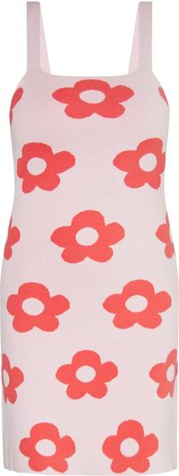 swirly myMo Jurk Koraal/Poederroze