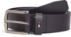 Tommy Hilfiger Ceinture 'Denton 3.5' marine Cuir Unisexe Automne/Hiver