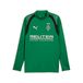 PUMA Borussia Mönchengladbach slimfit trainingstop met kwartrits voor Heren, Groen/Wit, Maat M
