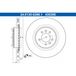 ATE Lot De 2 Disques De Frein 24.0130-0266.1 Land Rover Lr038934
