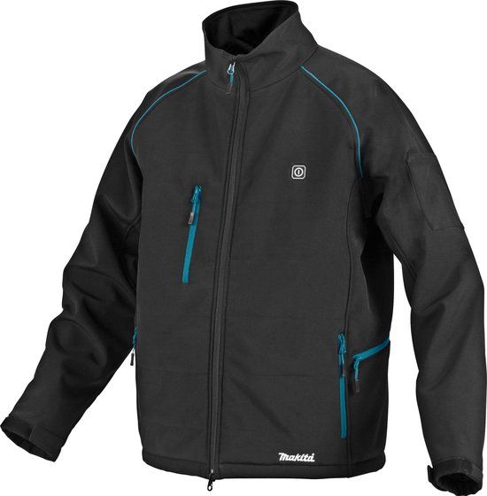 Makita CJ105DZXL Verwarmde jas - Zwart - Maat XL - Heren