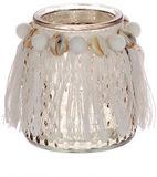 HBX natural living Waxinelichthouder beach Ø8,5xH10cm