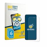 BROTECT - Screenprotector voor ZTE Nubia Neo 5 GT - Folie Beschermfolie transparant 6 Stuks