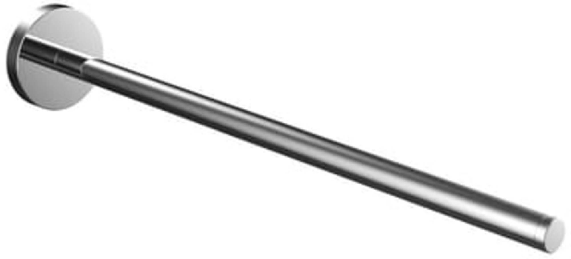 Emco Round Handdoekhouder 1-Lids Zwart - Zwart Mat - RVS - 2020 Model