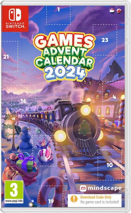 Mindscape Games Advent Calendar 2024 - Nintendo Switch (Code in a Box)